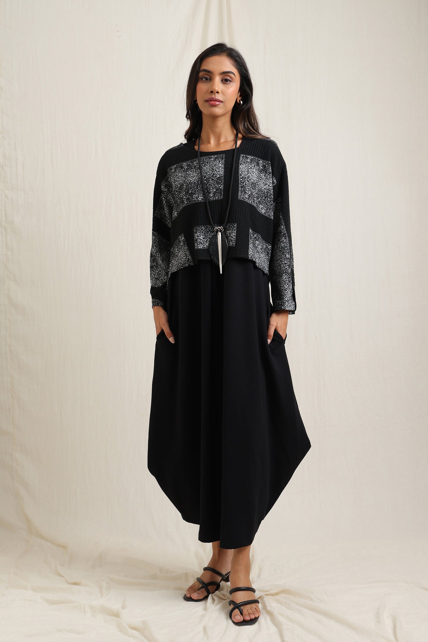 Dress with Cape -  Meiala