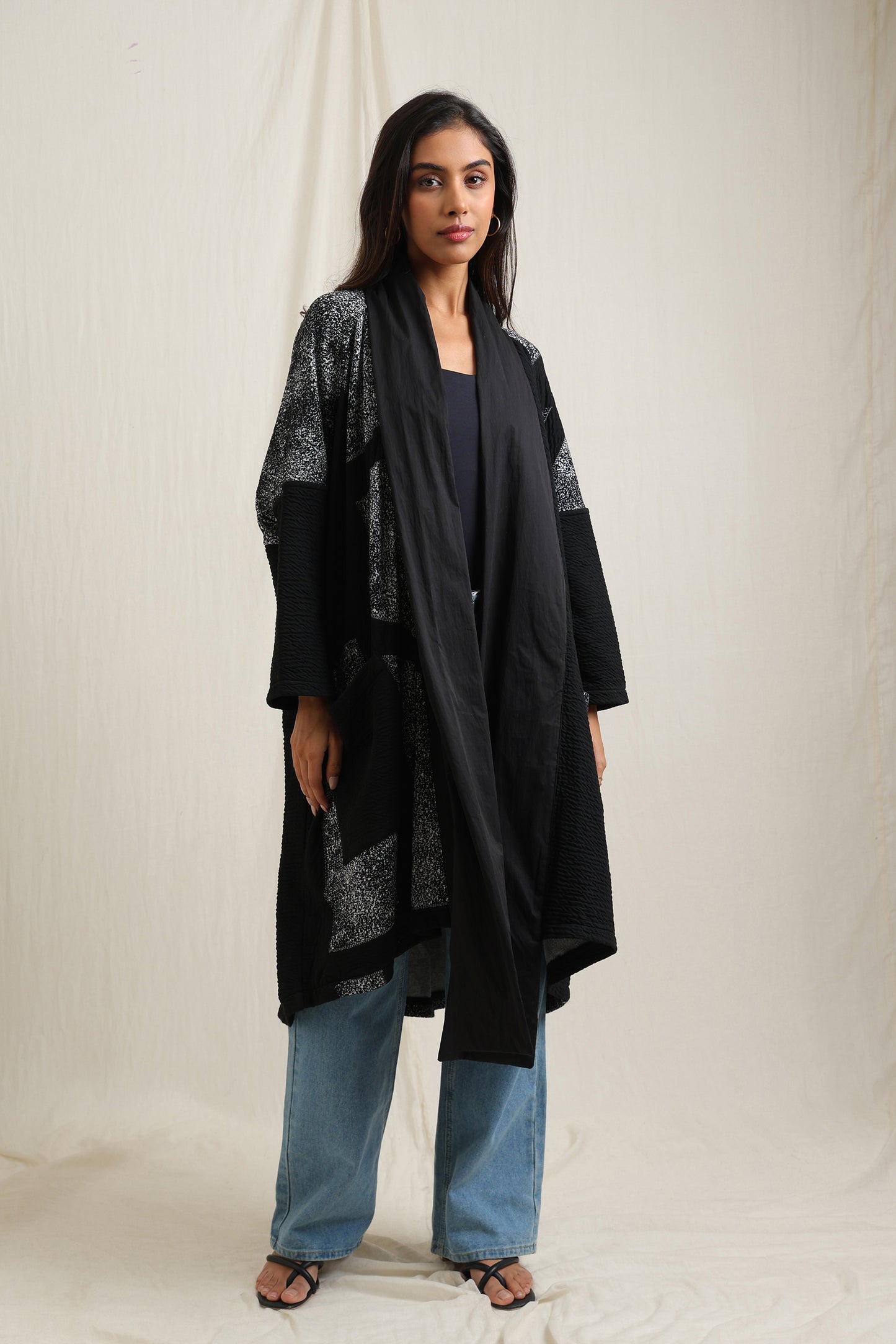 Reversible Front Open Jacket -  Meiala