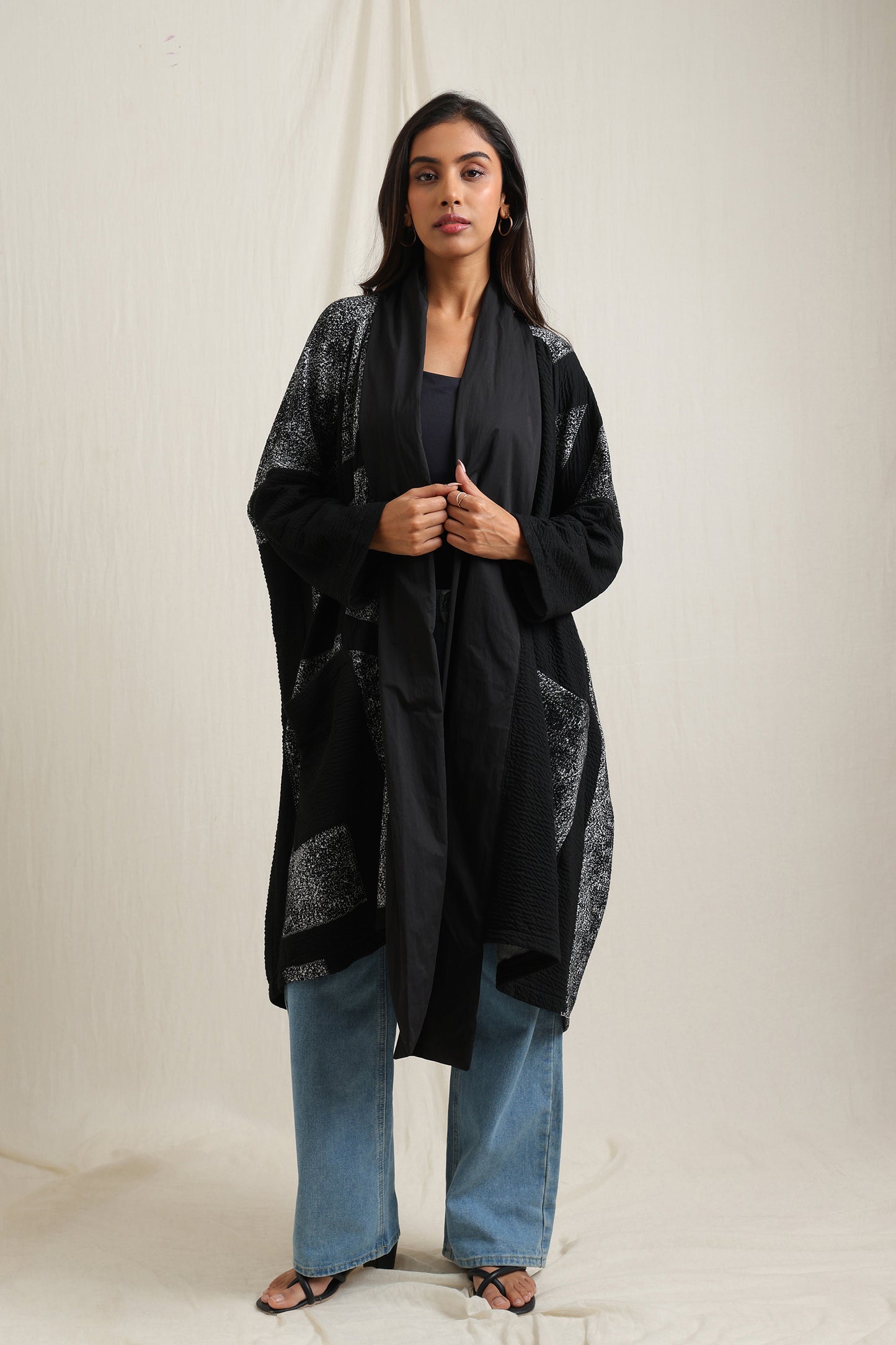 Reversible Front Open Jacket -  Meiala