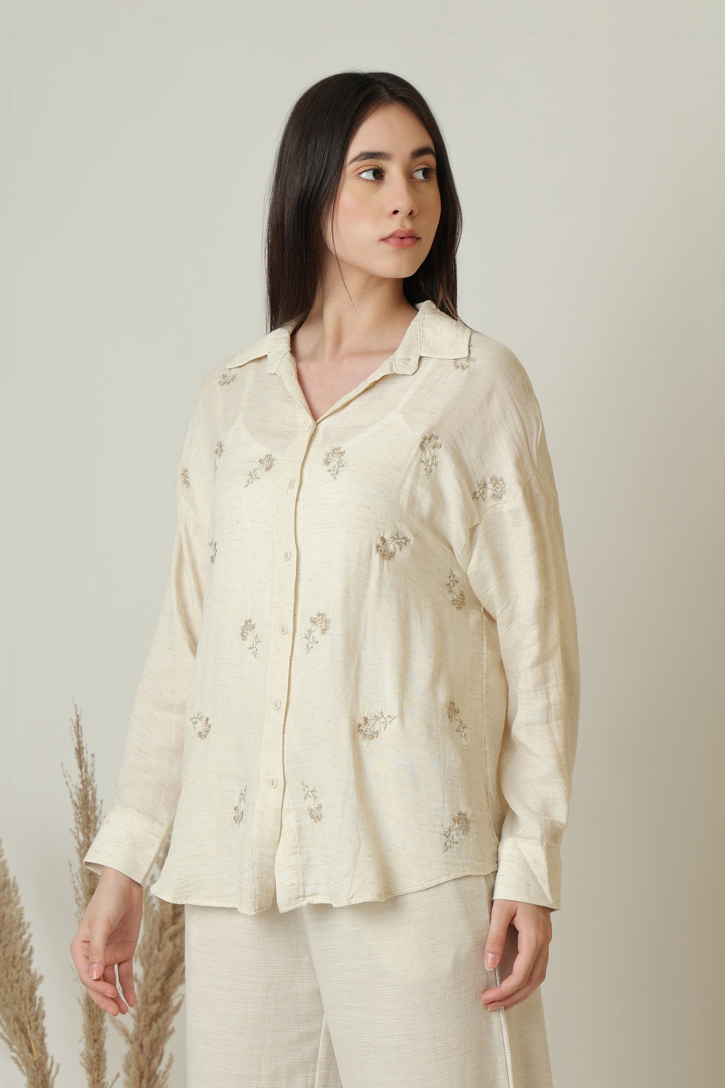 Baby Breath Floral Shirt - Meiala