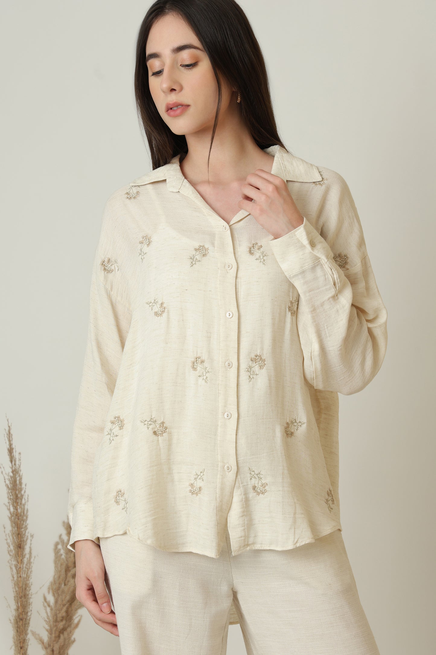 Baby Breath Floral Shirt - Meiala
