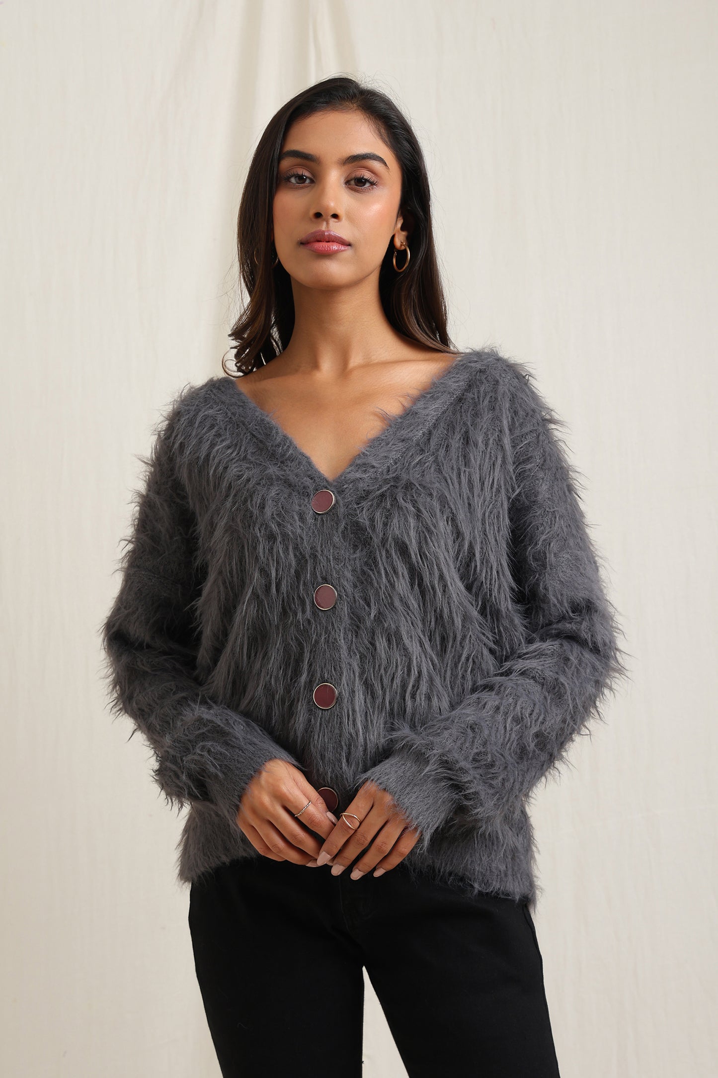 Long Knitted Cardigan - Meiala