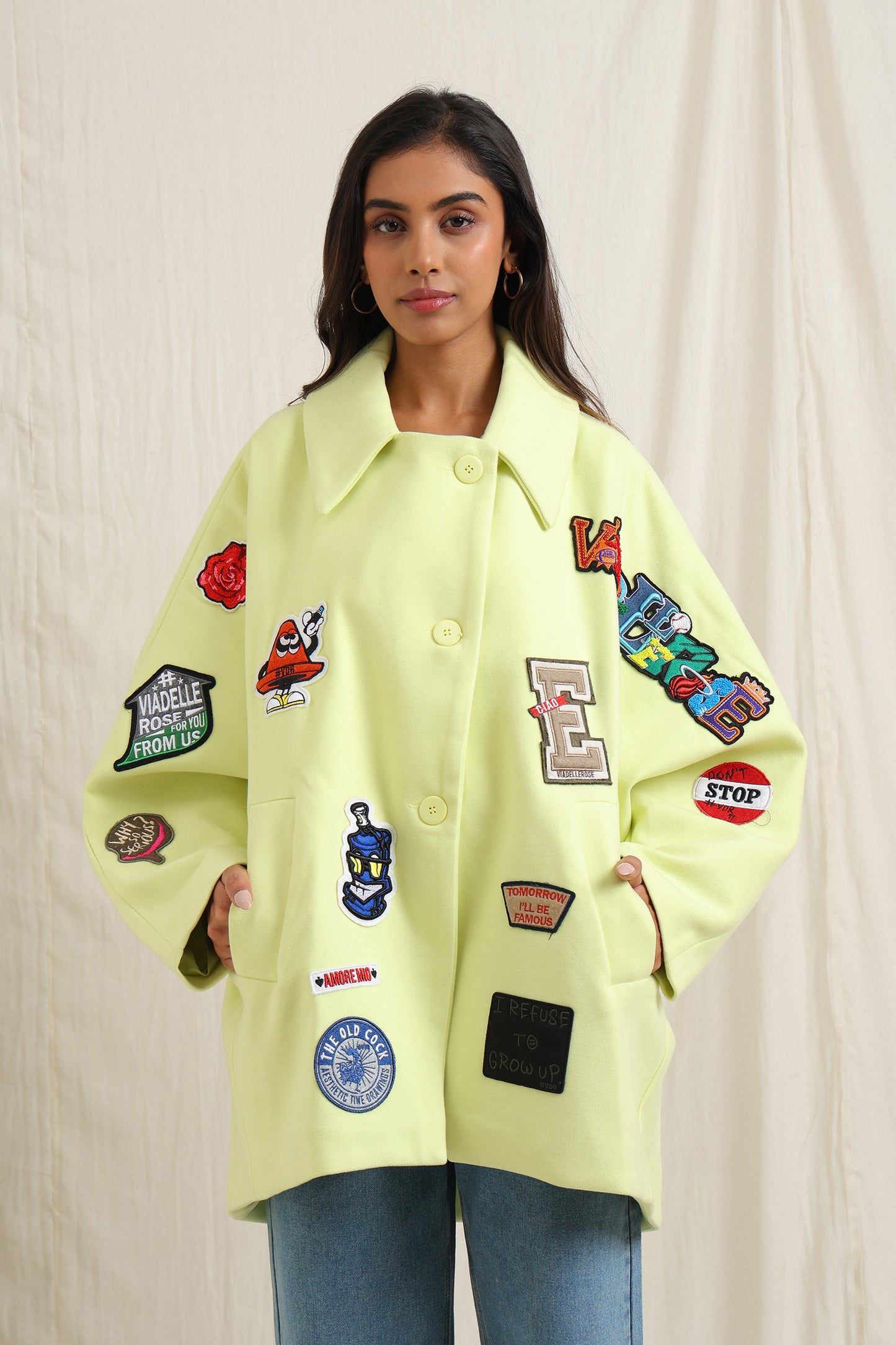Patch Work Jacket - Meiala