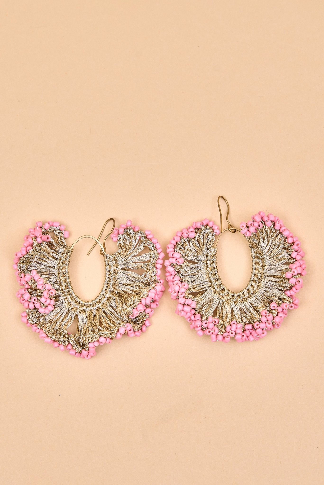 Beaded Embroidered earrings - Meiala Official
