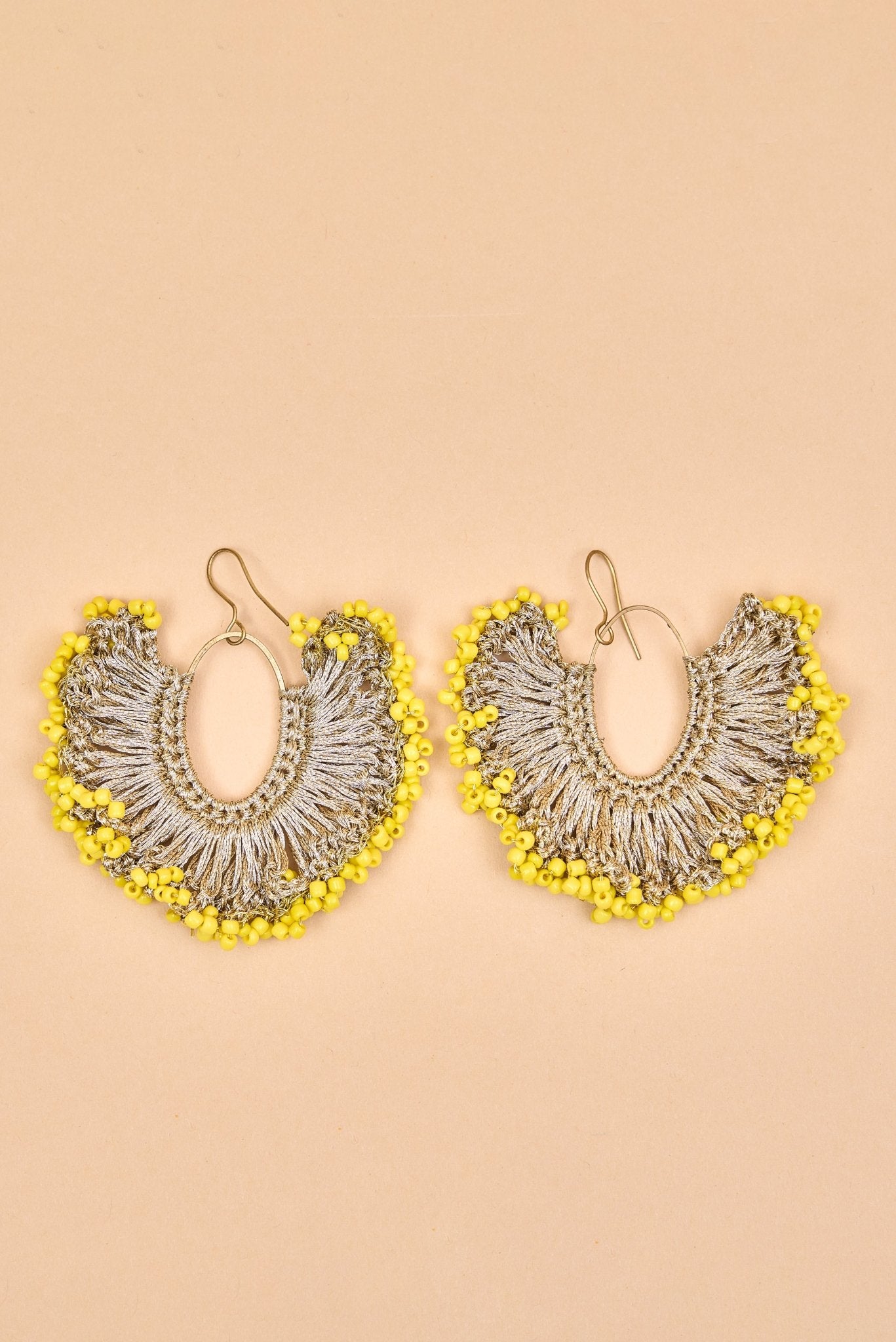 Beaded Embroidered earrings - Meiala Official
