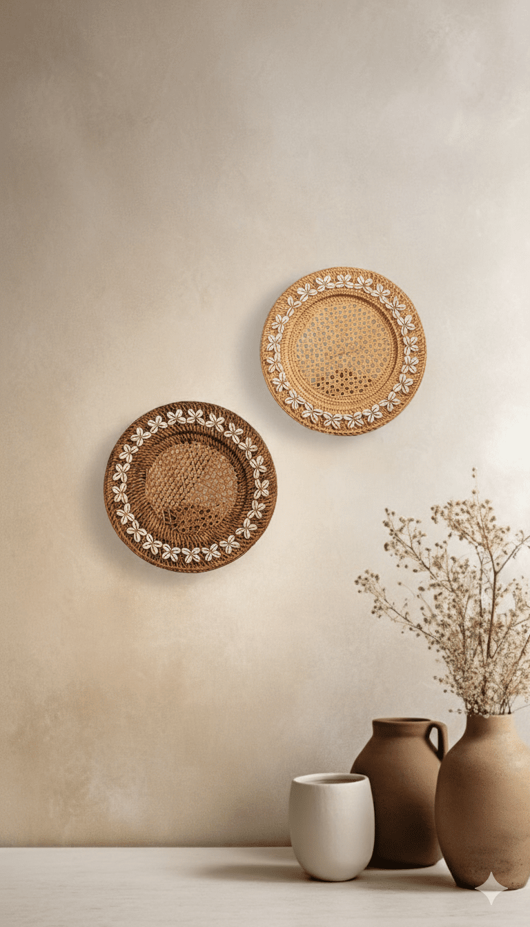 Braided Shells Tray - Meiala Official