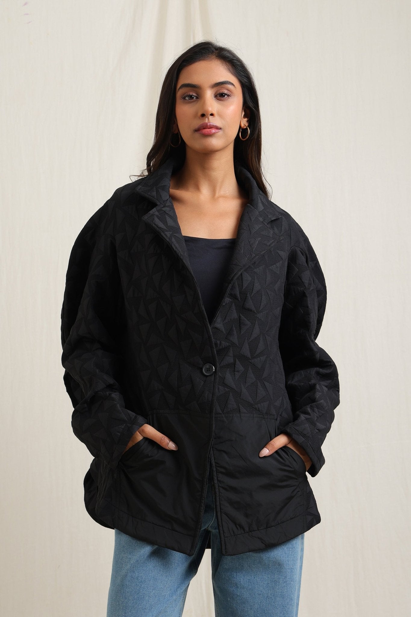 Buttoned Winter Jacket - Meiala Official