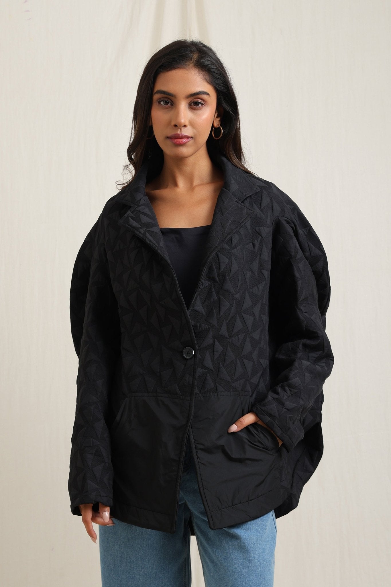 Buttoned Winter Jacket - Meiala Official