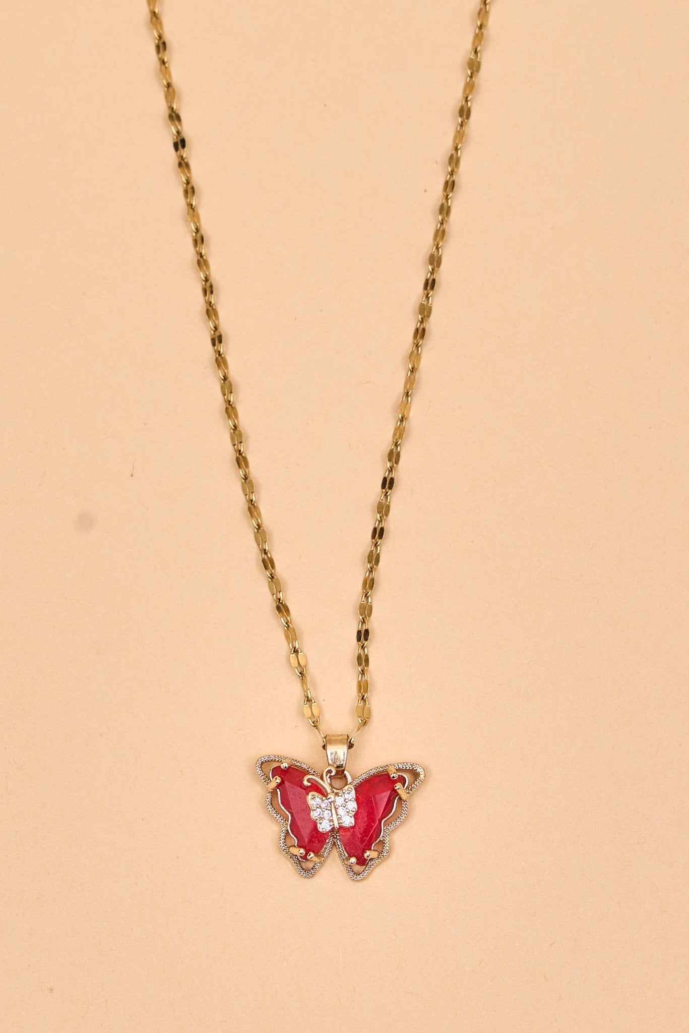 Chic butterfly pendant necklace - Meiala Official