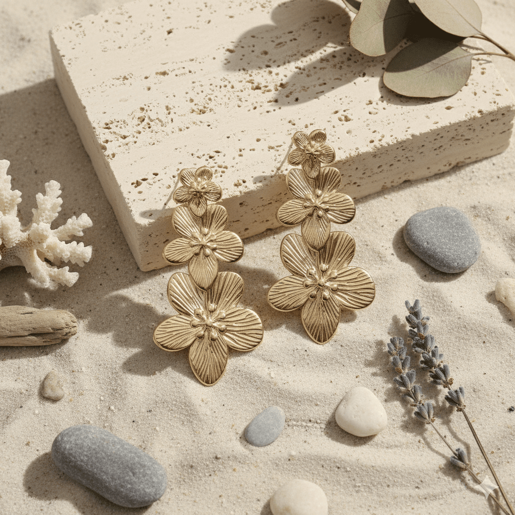 Golden Cascade Florals - Meiala Official