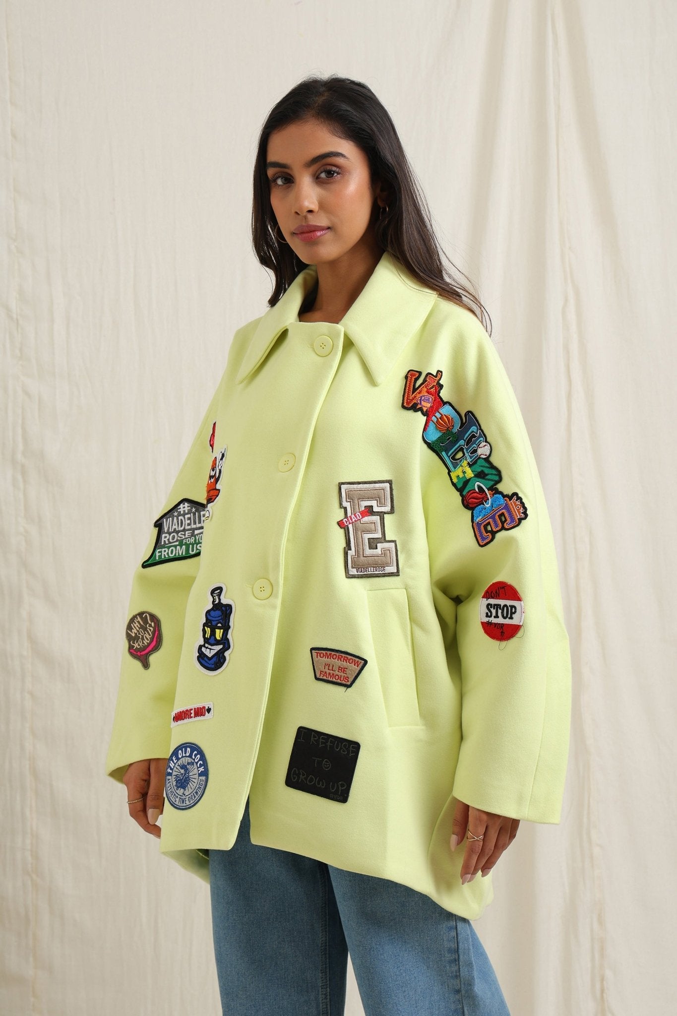 Patch Work Jacket - Meiala Official