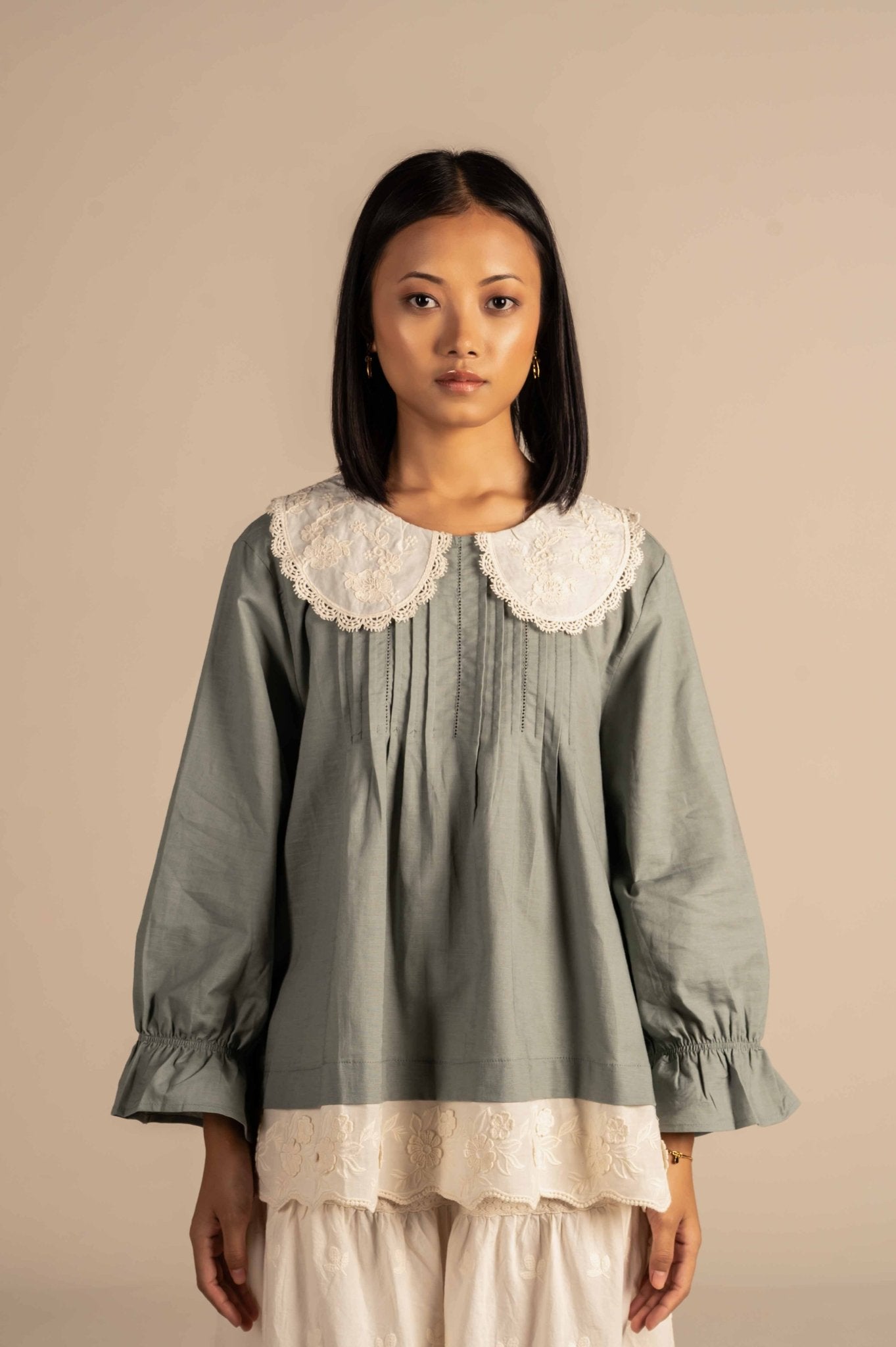 Peter pan Lace Top - Meiala Official