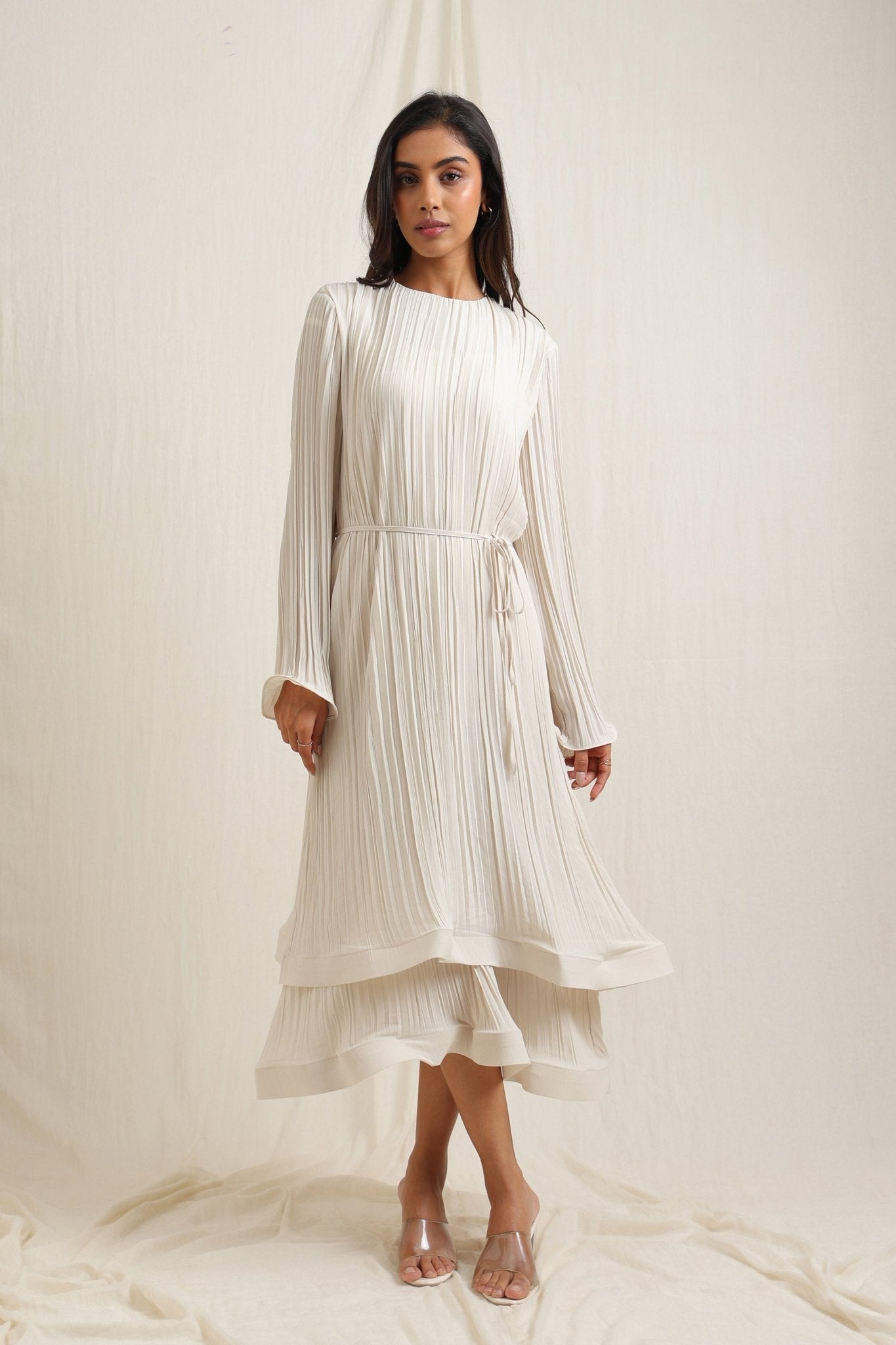 Pleated Dress - Meiala Official