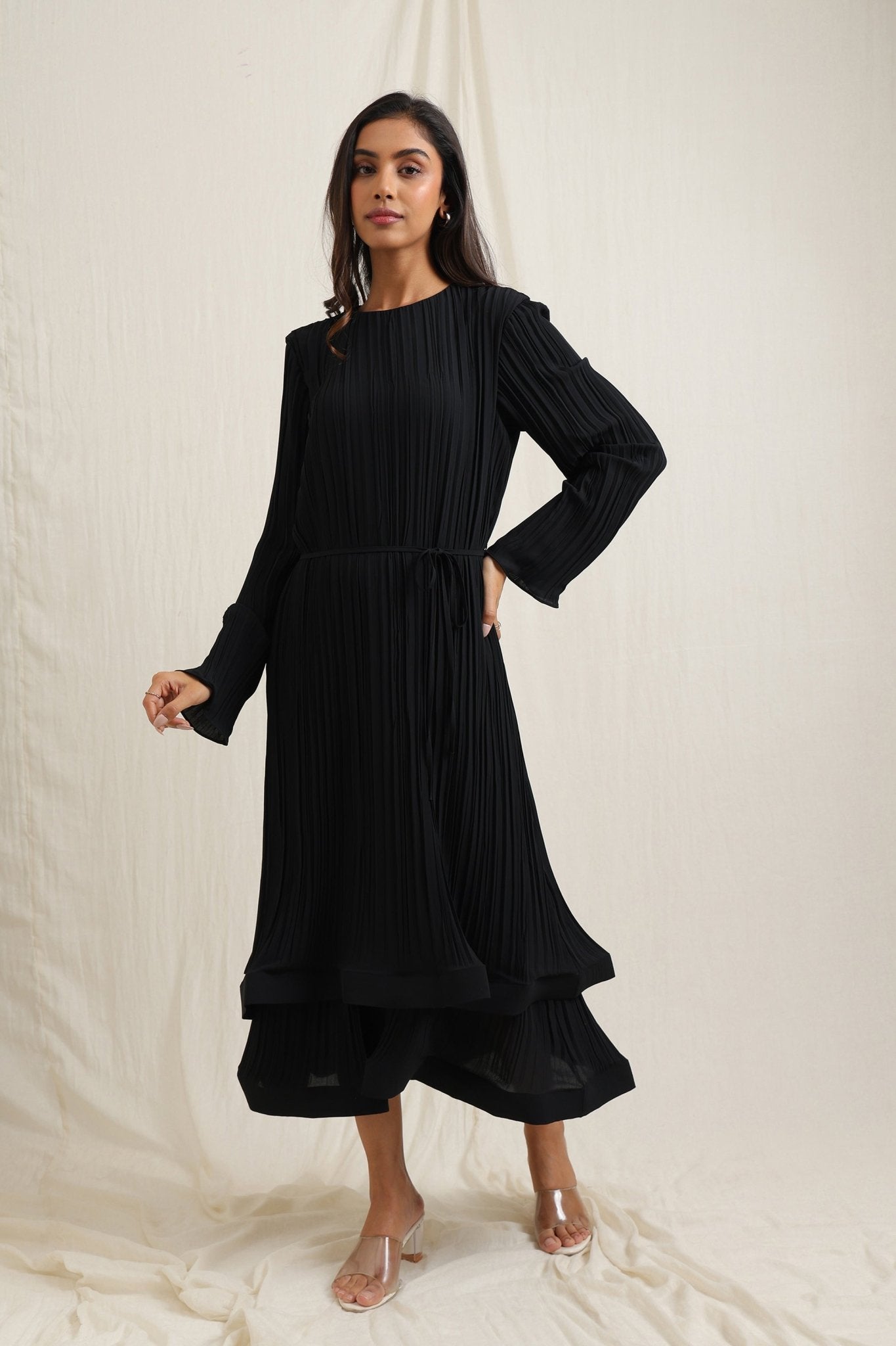 Pleated Dress - Meiala Official