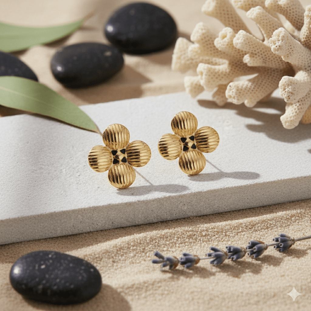 Radiant Bloom Studs - Meiala Official