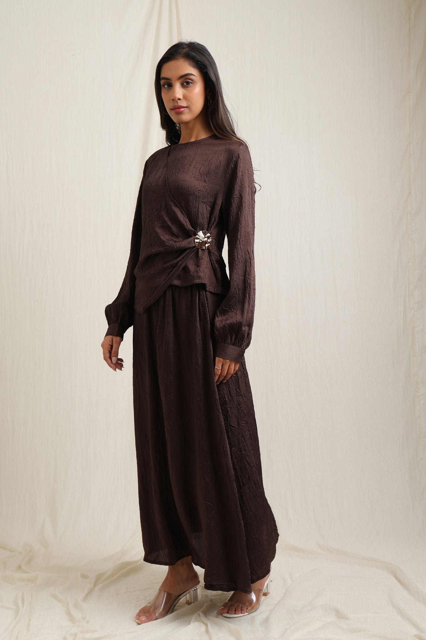 Satin Krasli Skirt Set - Meiala Official