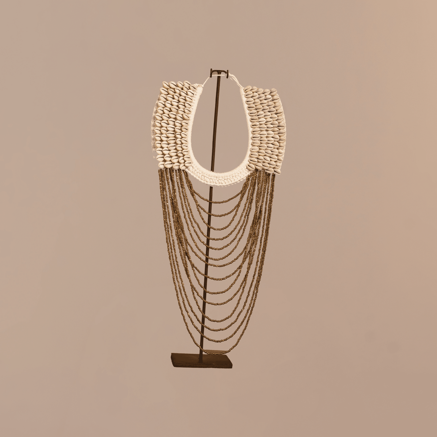 Shells & Beaded Chain Wall Art - Meiala Official