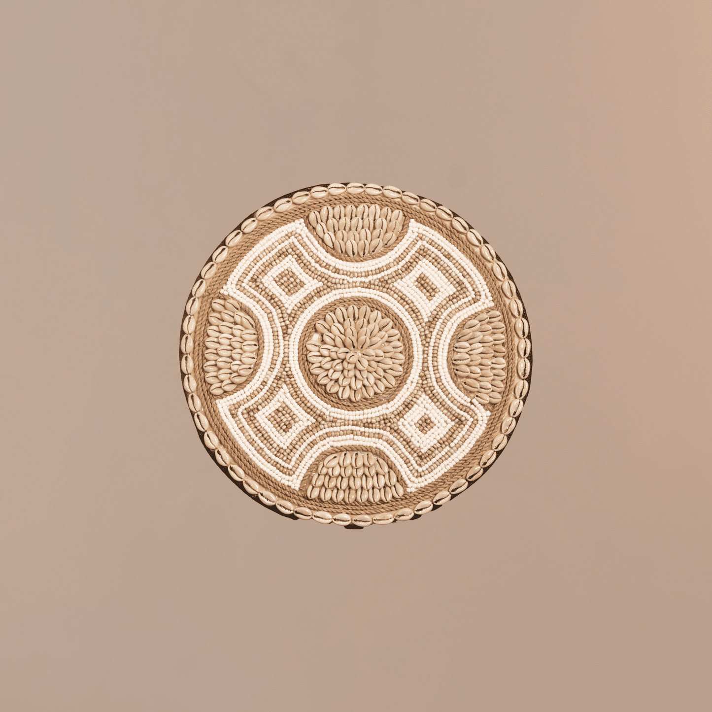 Shells Beads & Jute Wall Art Medium - Meiala Official