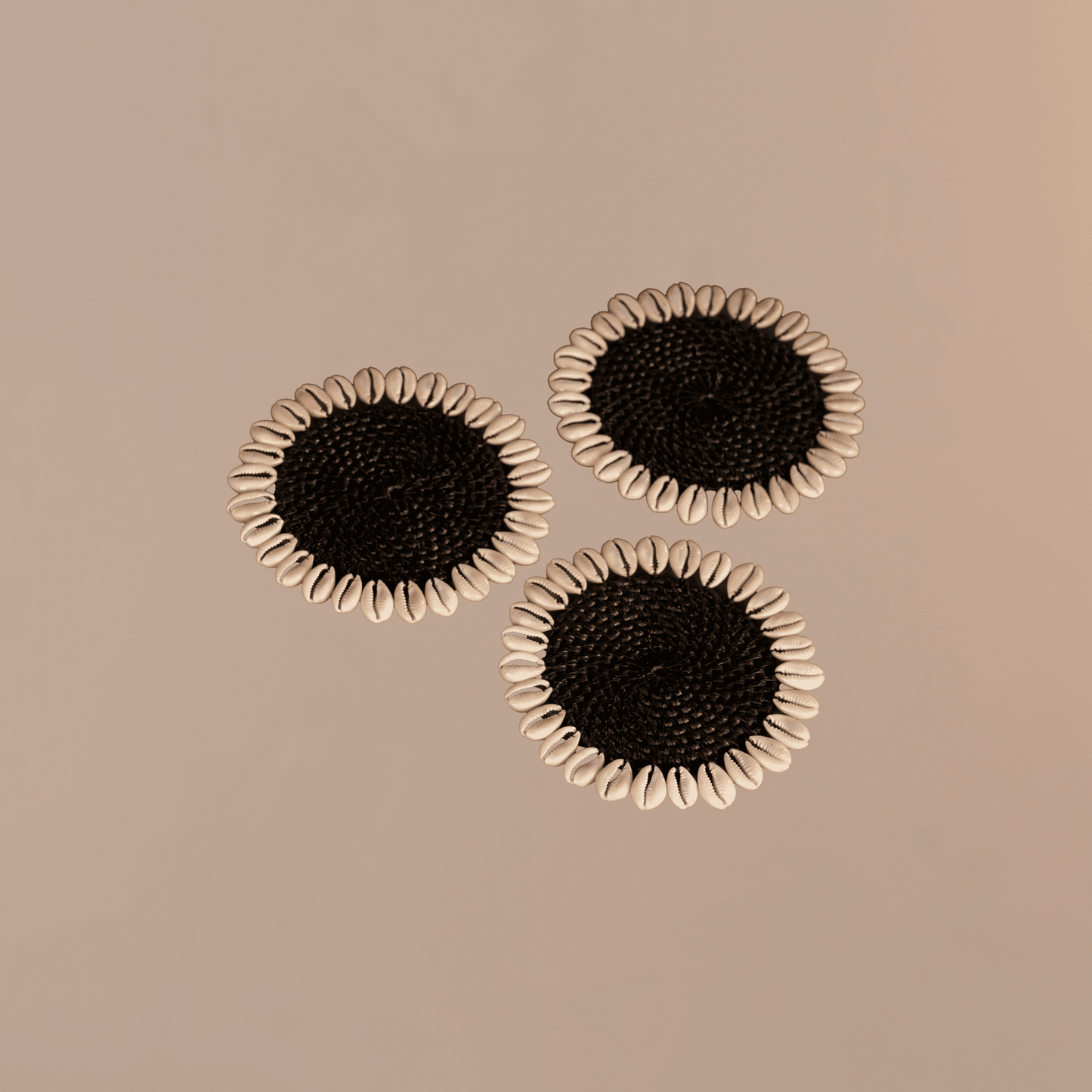 Shells Jute Coaster - Meiala Official