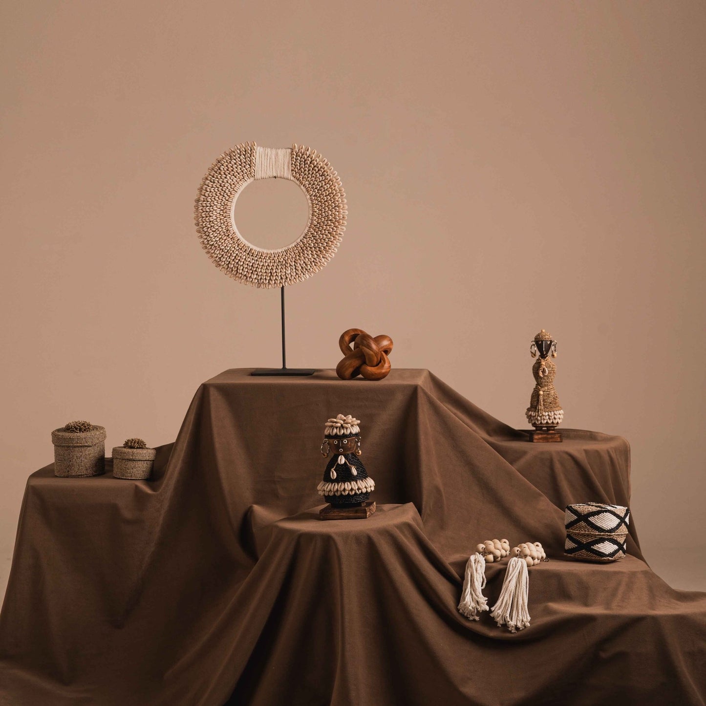 Shells & Macrame Table Decor - Meiala Official