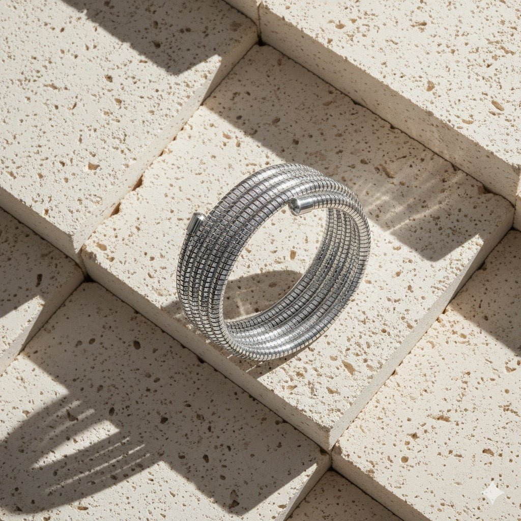 Silver Wrap Cuff - Meiala Official