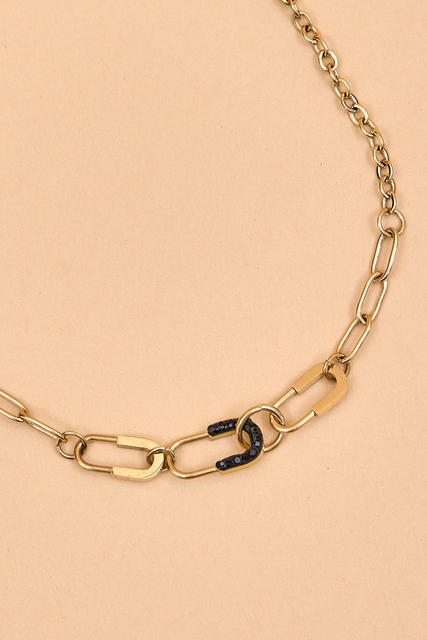 Stainless Steel Black Link Bracelet - Meiala Official