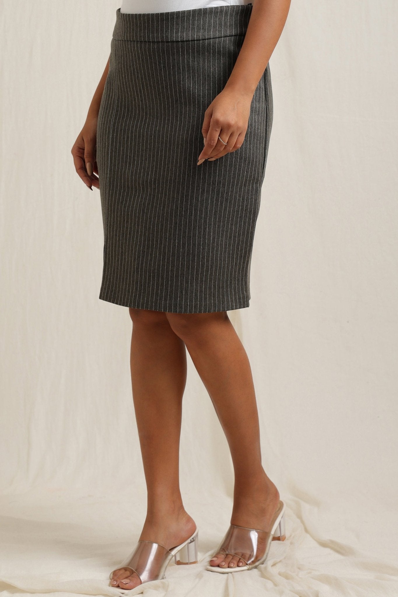 Striped Mini Skirt - Meiala Official
