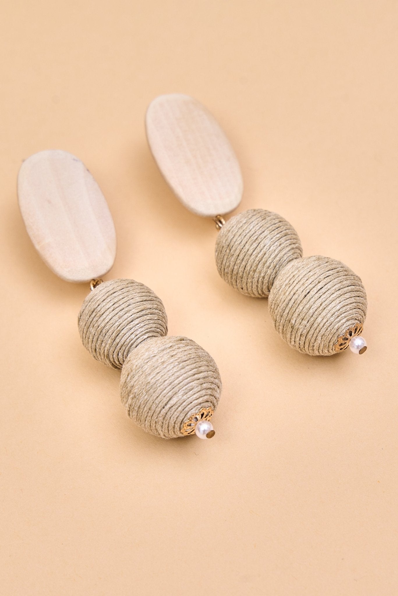 Textured drop earrings - Meiala Official