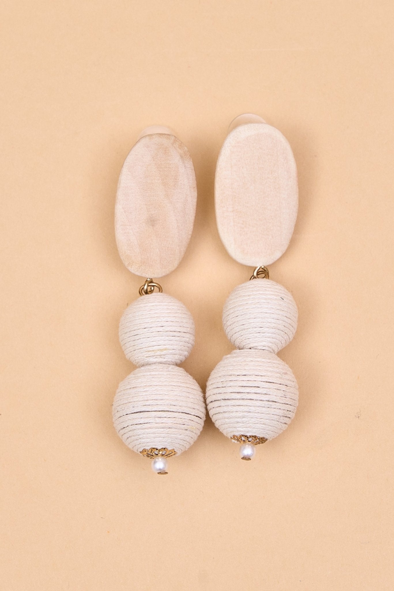 Textured drop earrings - Meiala Official