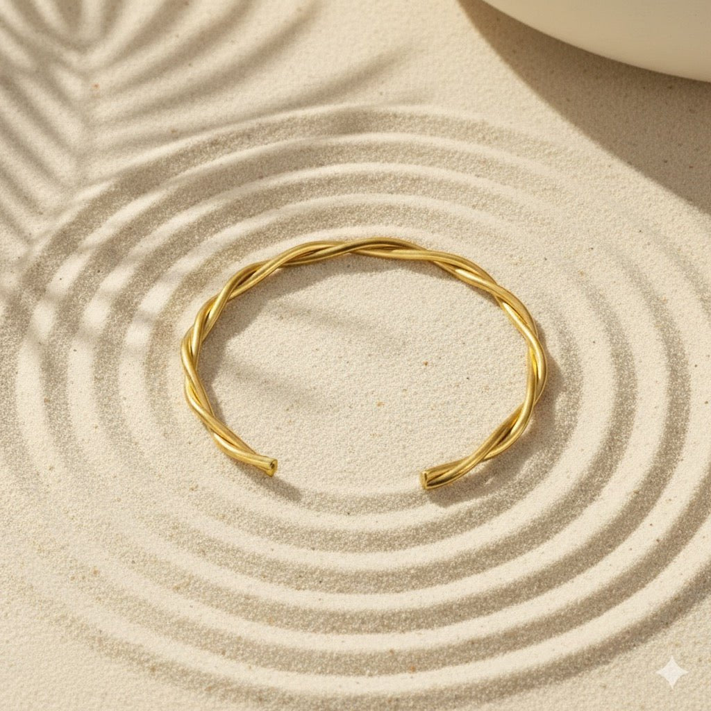 Twined Grace Bangle - Meiala Official