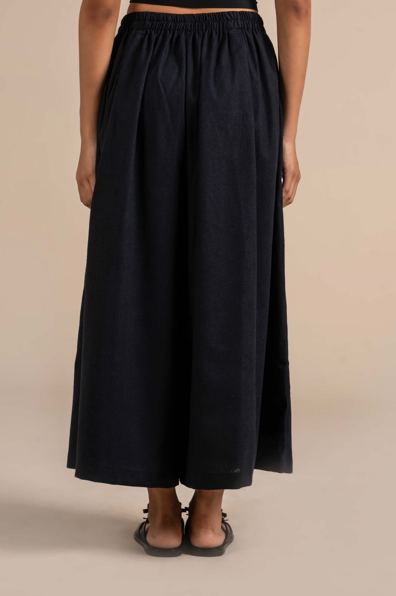 Wide leg pants with appliques - Meiala Official